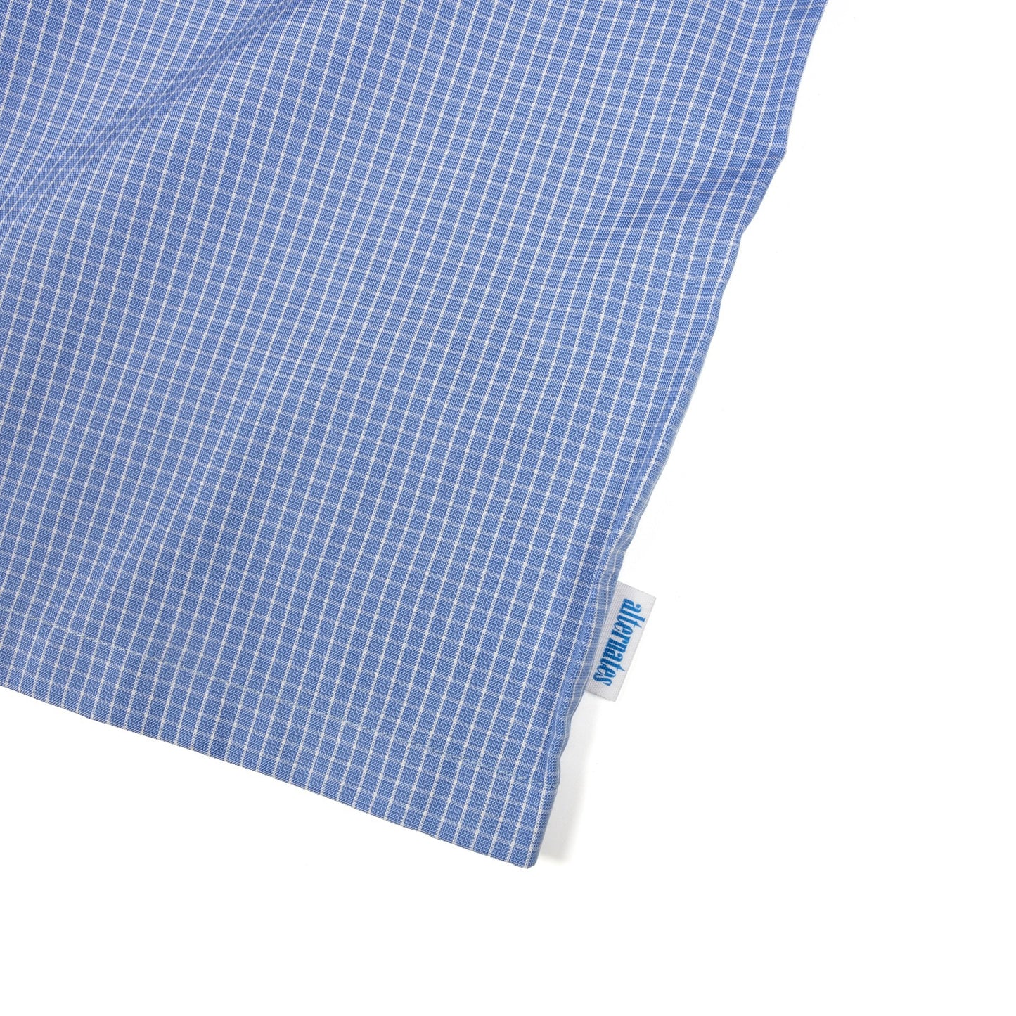 Alternates & Co. Two Pocket Gingham Open Shirt (Boxy Fit)