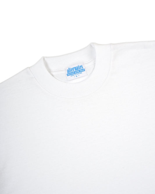 Alternates & Co. Plain T-Shirt 70's Pattern Cotton 60/40