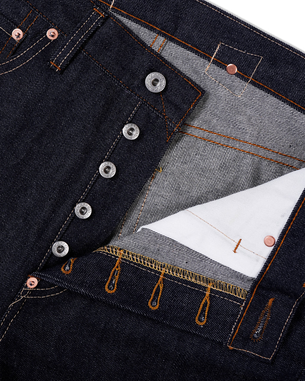Alternates & Co. Lot.0137S 14oz. High-Waist Denim Wide Pants [ 1937 Model ]