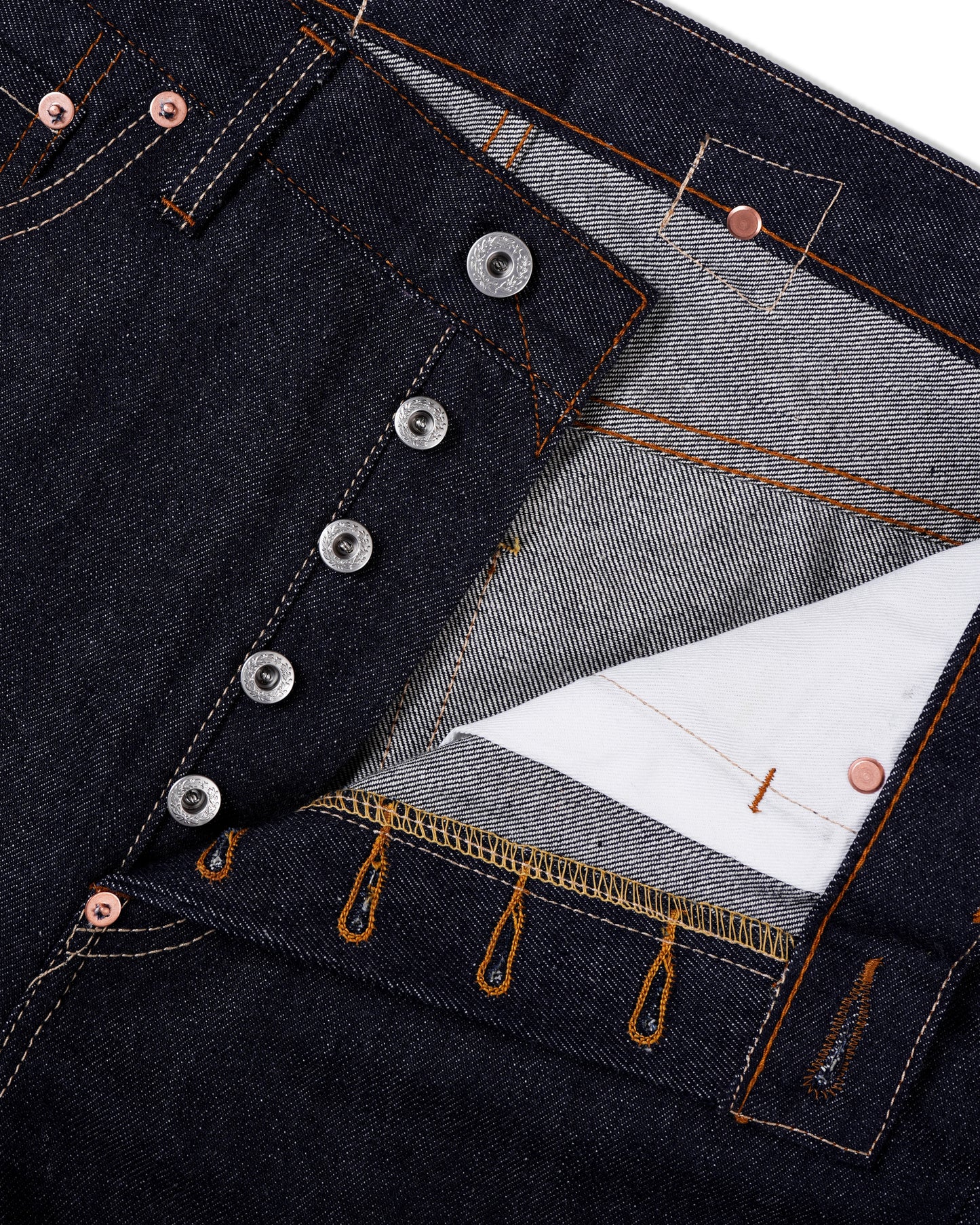 Alternates & Co. Lot.0137S 14oz. High-Waist Denim Wide Pants [ 1937 Model ]
