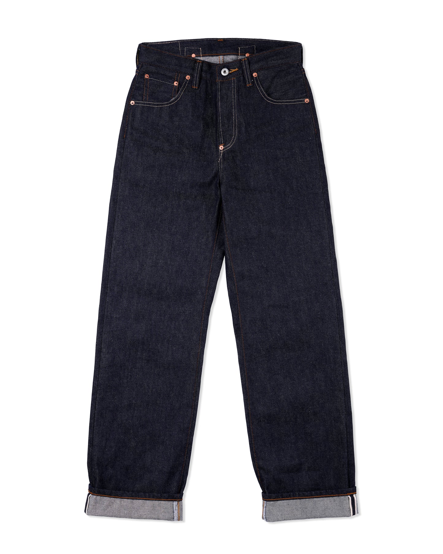 Alternates & Co. Lot.0137S 14oz. High-Waist Denim Wide Pants [ 1937 Model ]