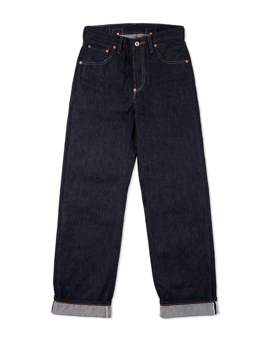 Alternates & Co. Lot.0137S 14oz. High-Waist Denim Wide Pants [ 1937 Model ]