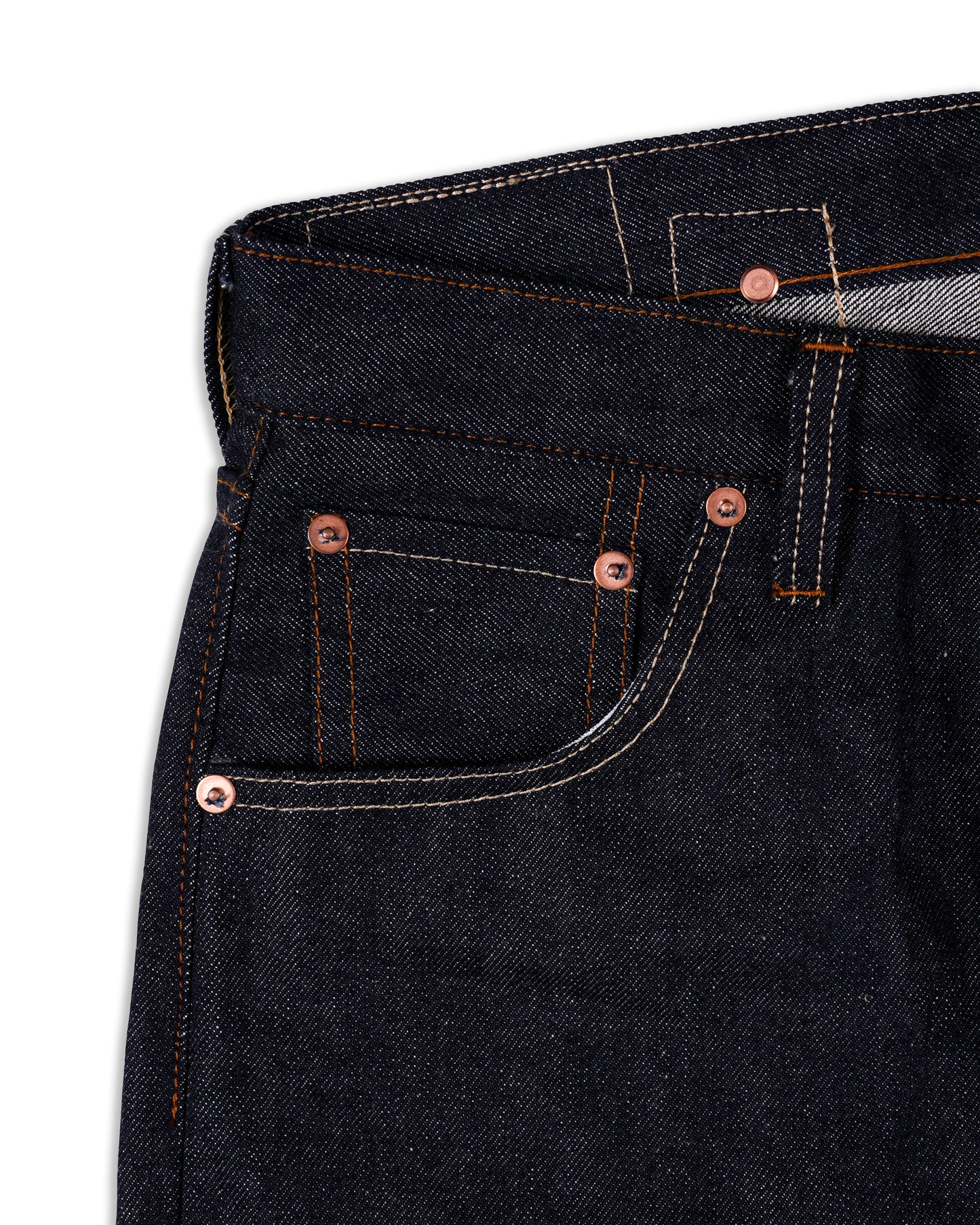 Alternates & Co. Lot.0137S 14oz. High-Waist Denim Wide Pants [ 1937 Model ]