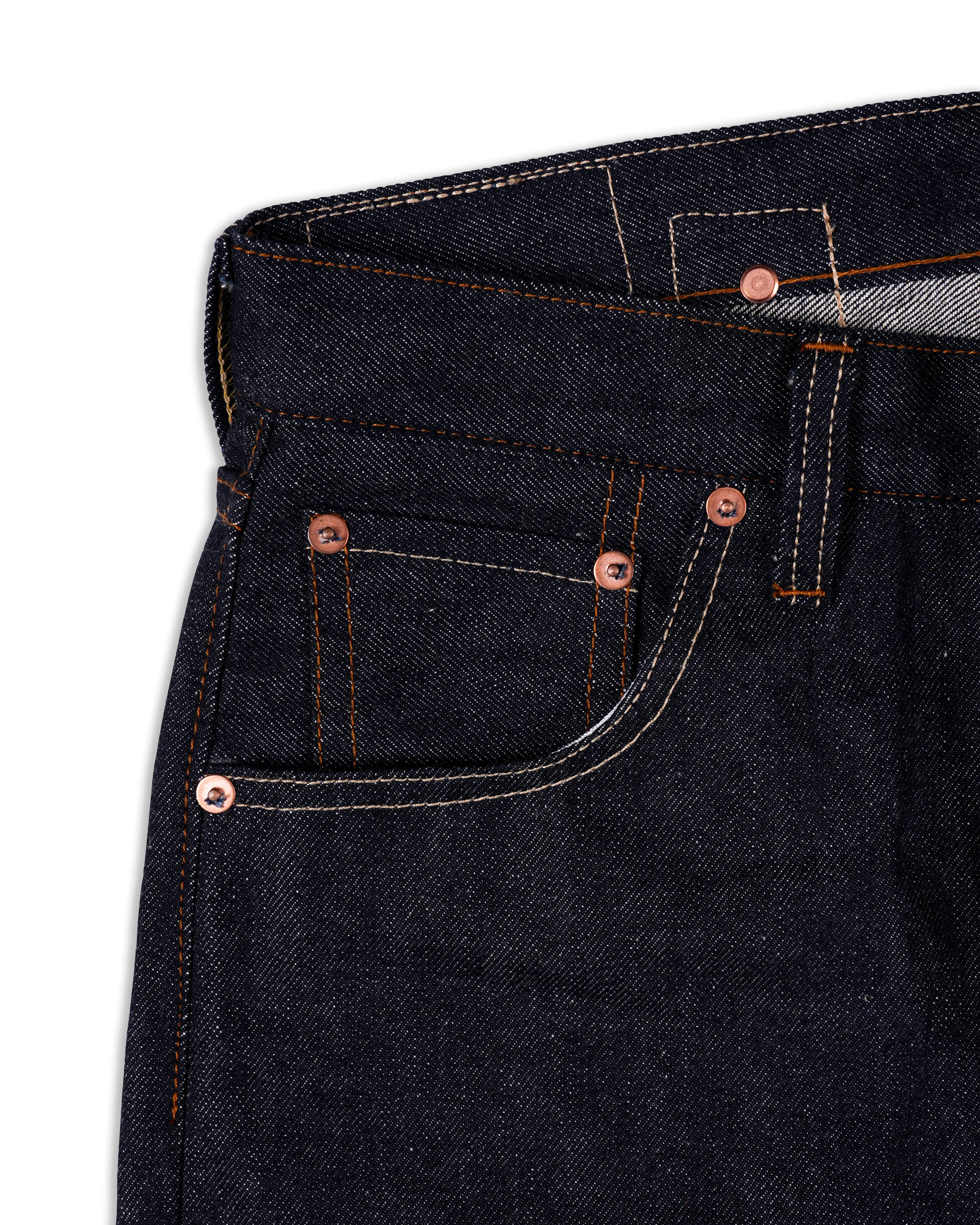 Alternates & Co. Lot.0137S 14oz. High-Waist Denim Wide Pants [ 1937 Model ]