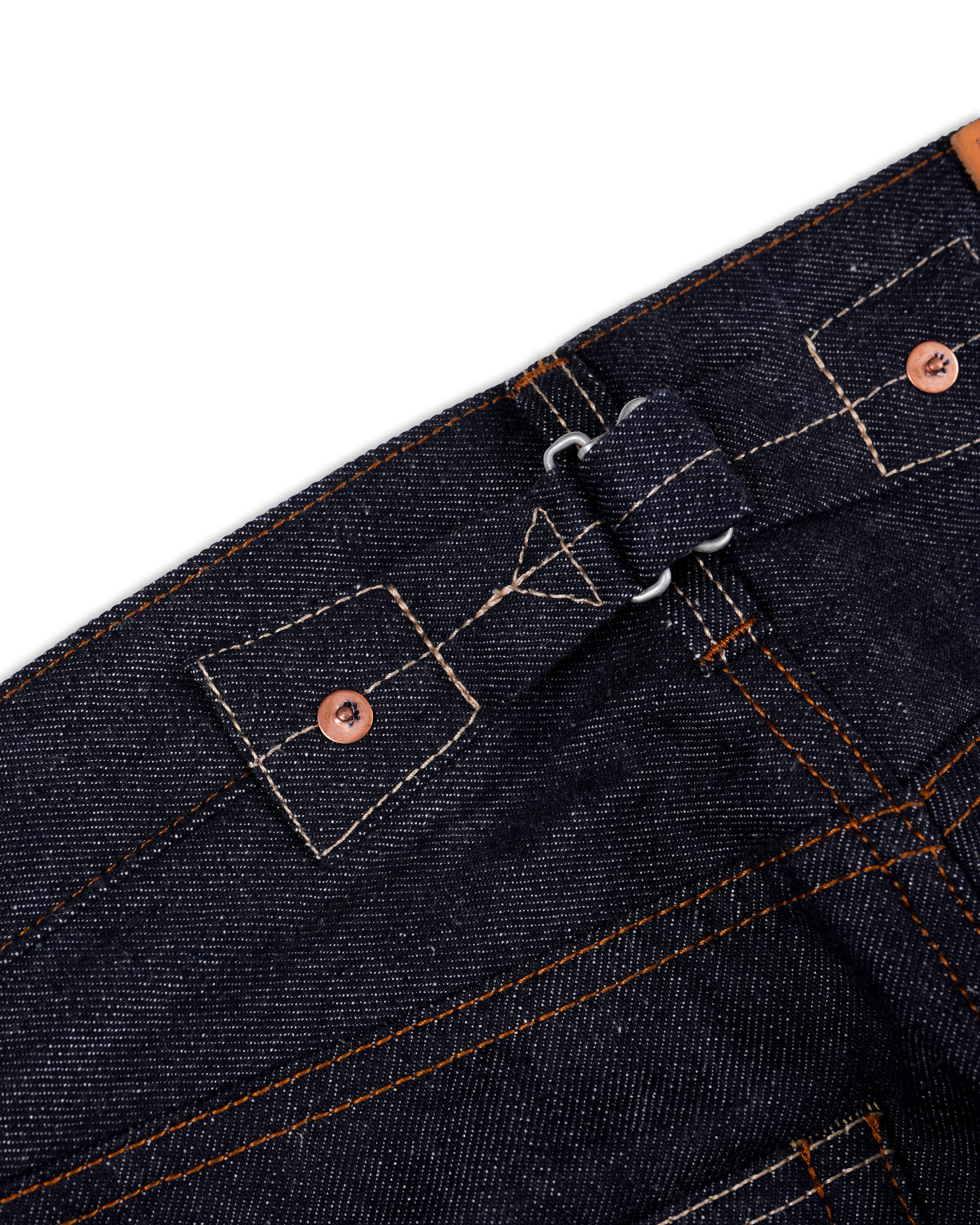 Alternates & Co. Lot.0137S 14oz. High-Waist Denim Wide Pants [ 1937 Model ]