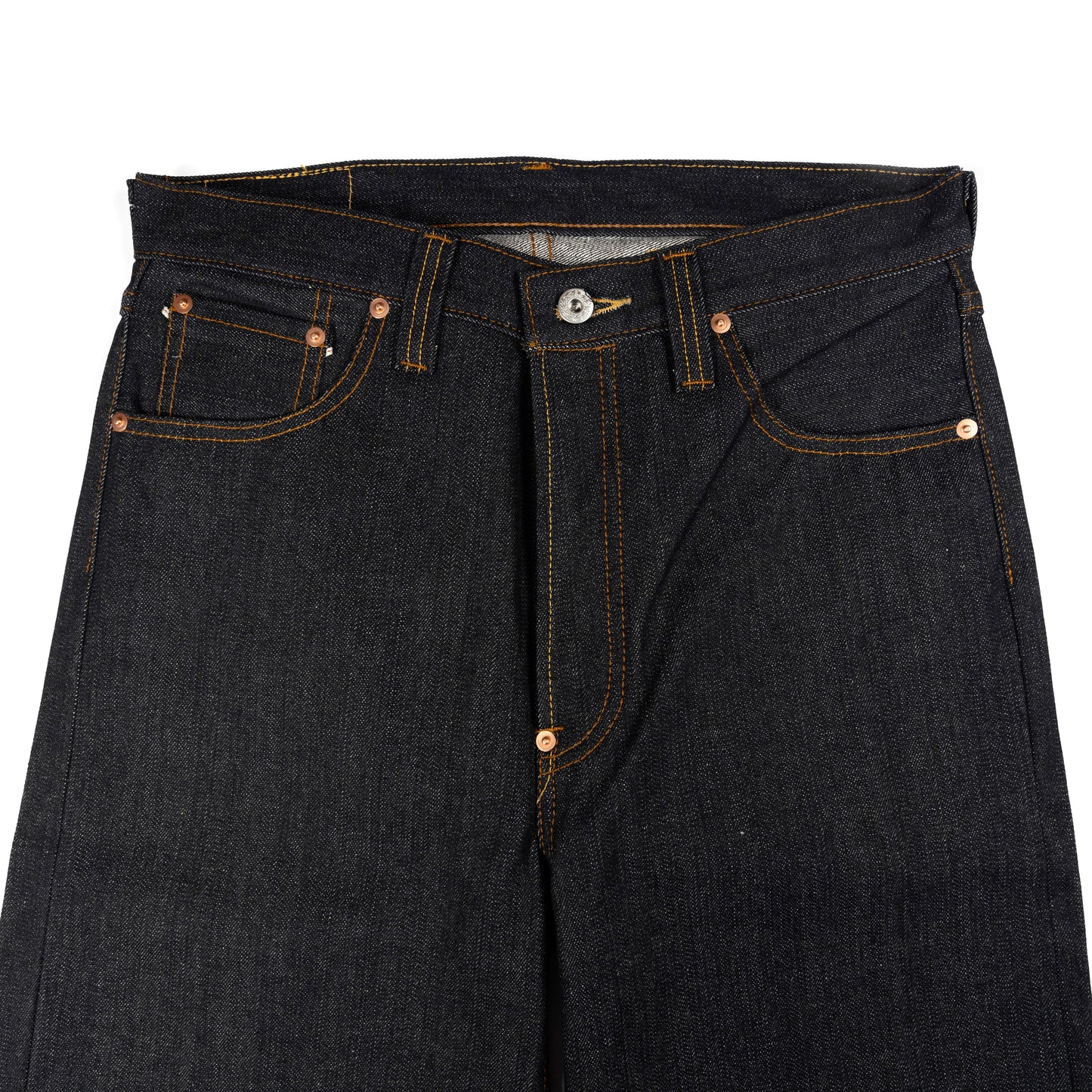 Alternates & Co. Lot. A930S 16oz. High-Waist Denim Wide Pants [ 1942 Model ]