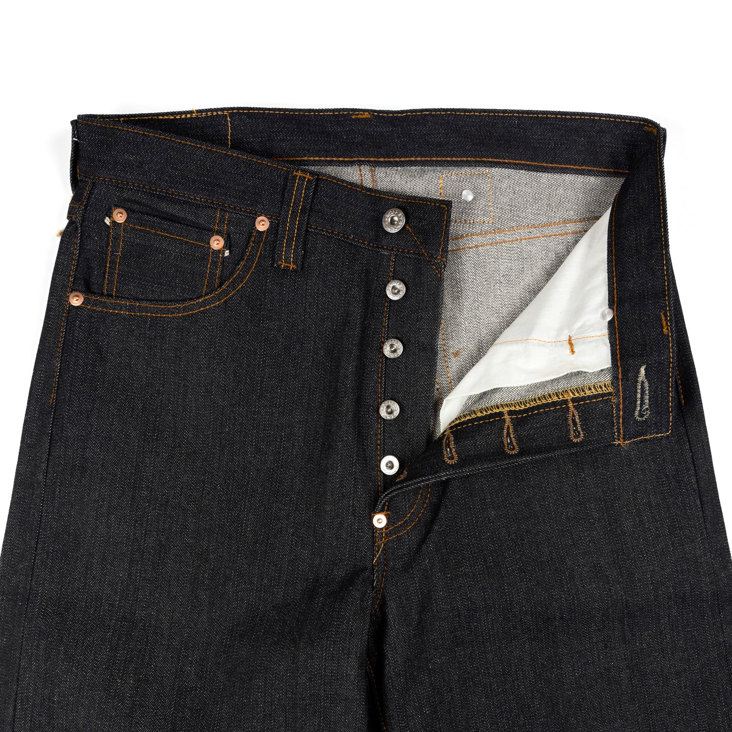 Alternates & Co. Lot. A930S 16oz. High-Waist Denim Wide Pants [ 1942 Model ]