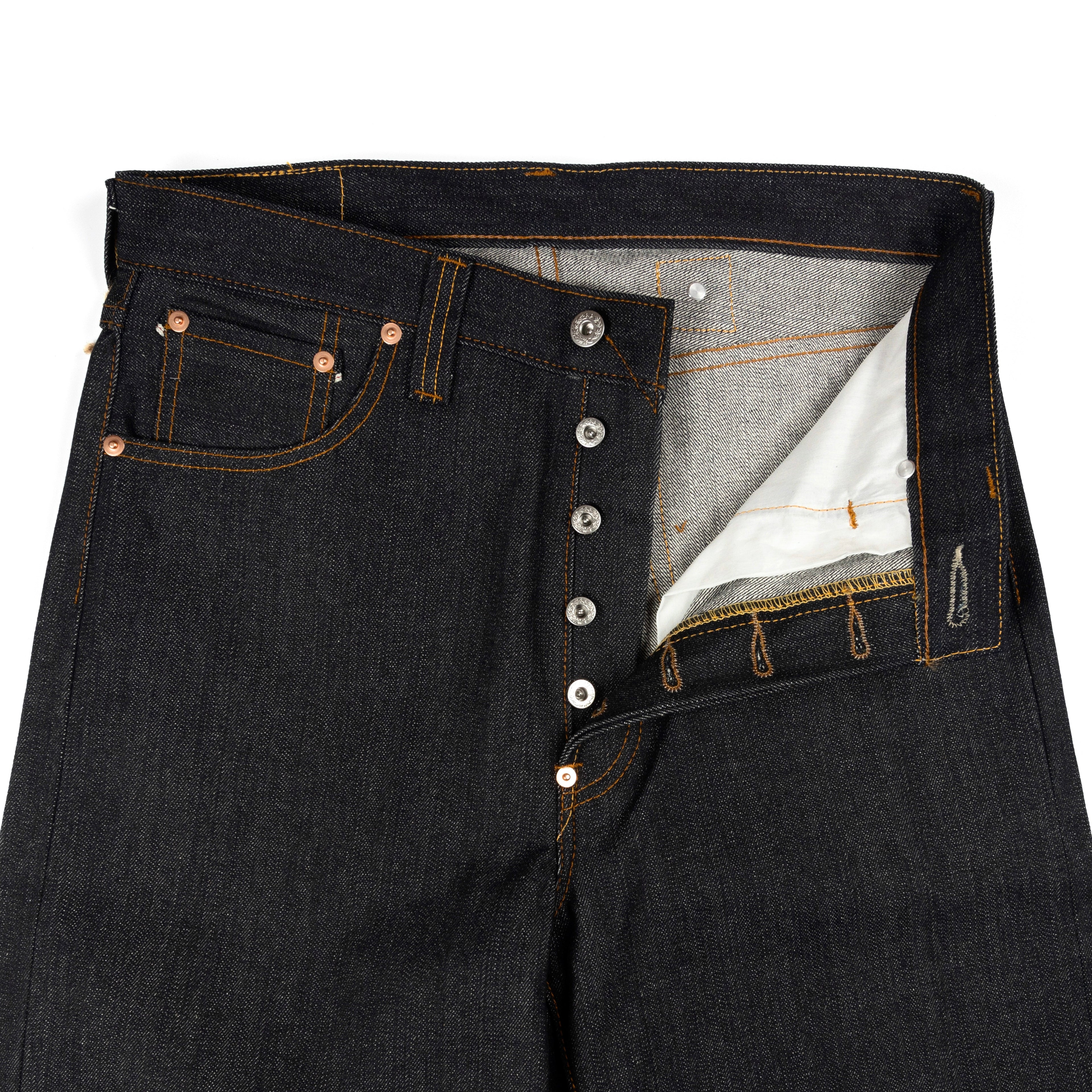 Alternates & Co. Lot. A930S 16oz. High-Waist Denim Wide Pants [ 1942 Model ]