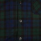 Alternates & Co. Check Open Shirt embroidery logo (Long Sleeve)