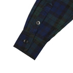 Alternates & Co. Check Open Shirt embroidery logo (Long Sleeve)