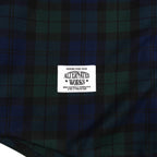 Alternates & Co. Check Open Shirt embroidery logo (Long Sleeve)