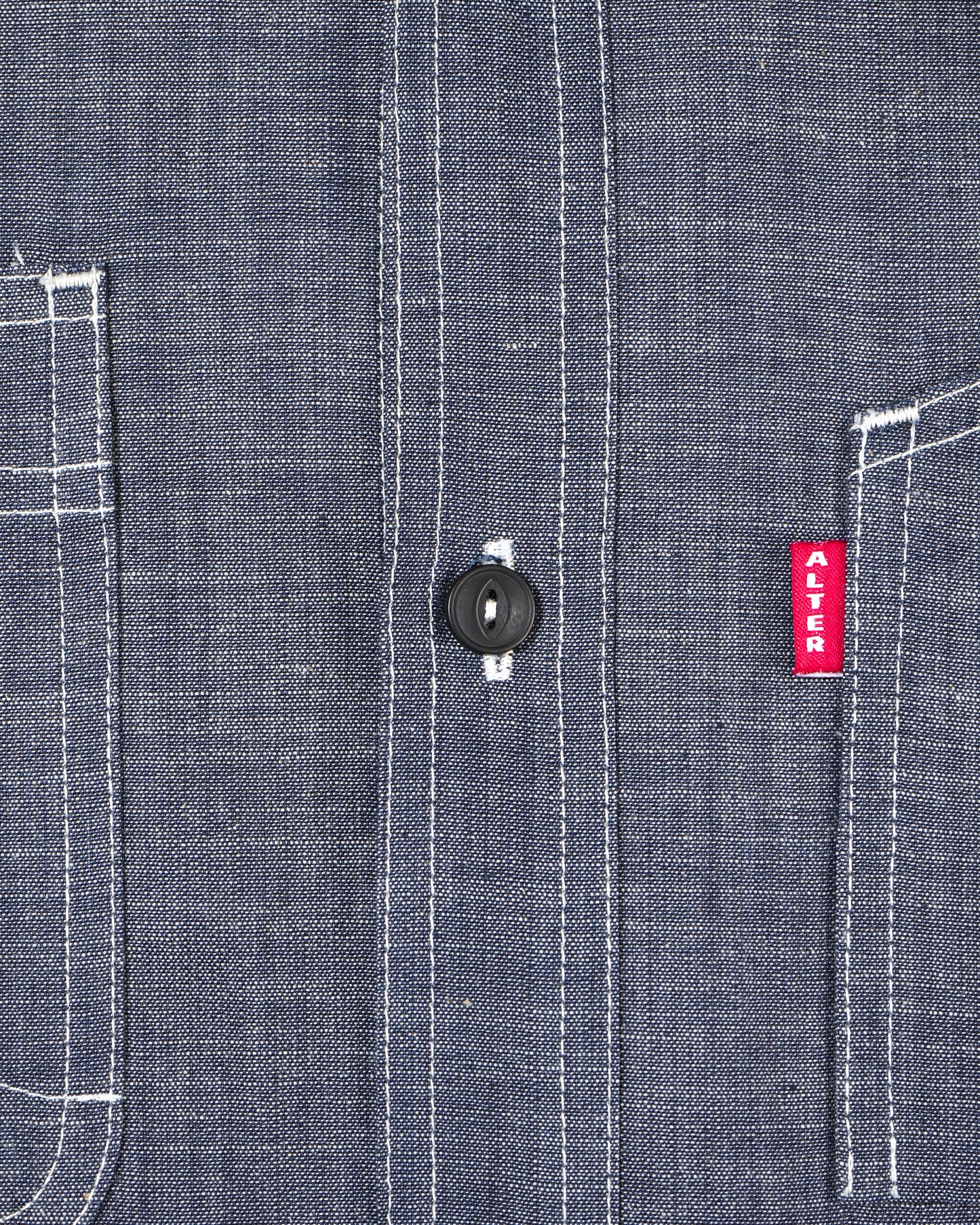 Alternates & Co. Lot.0401 Chambray Work Shirt (Long Sleeve)
