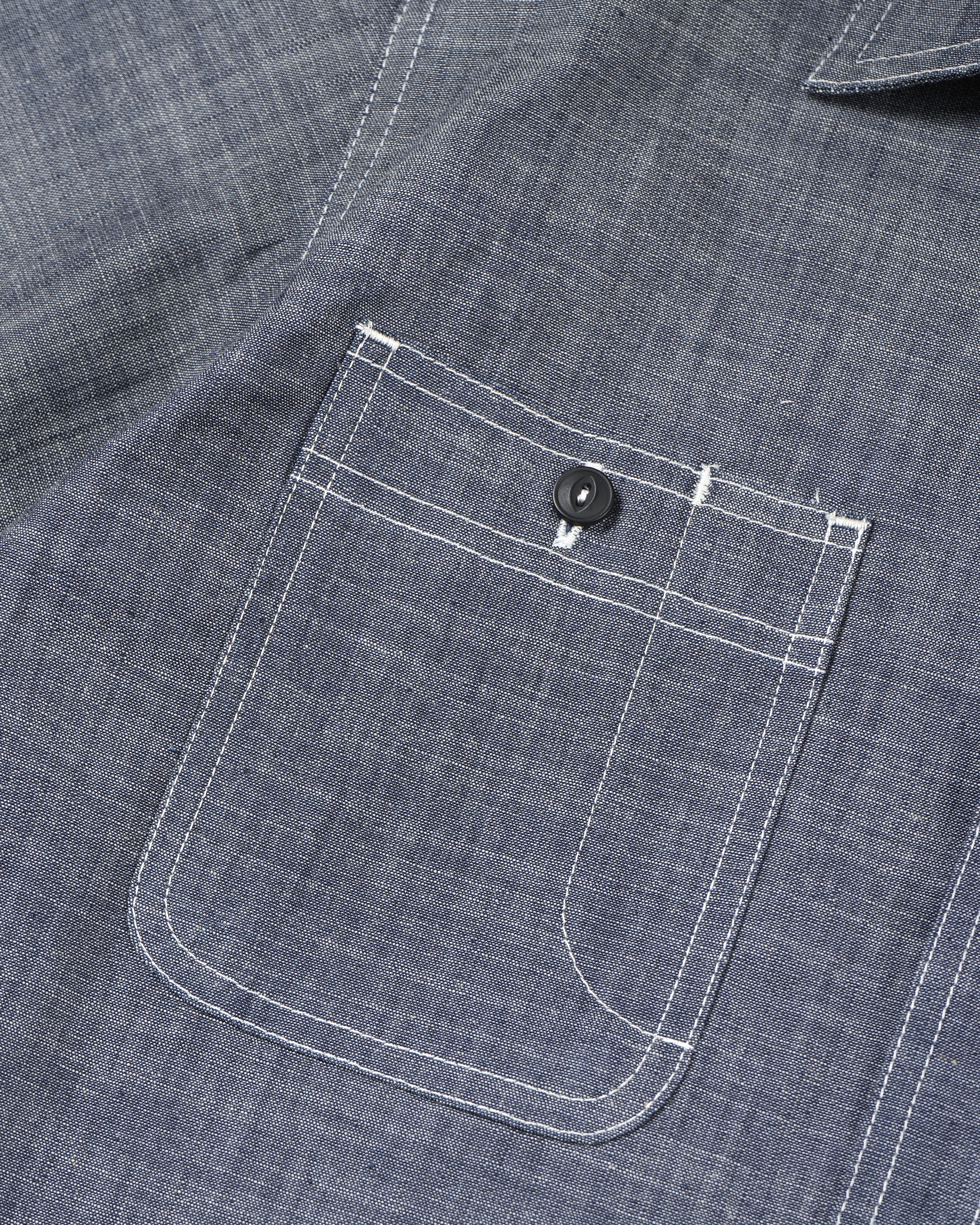 Alternates & Co. Lot.0401 Chambray Work Shirt (Long Sleeve)