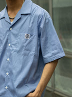 Alternates & Co. Two Pocket Gingham Open Shirt (Boxy Fit)