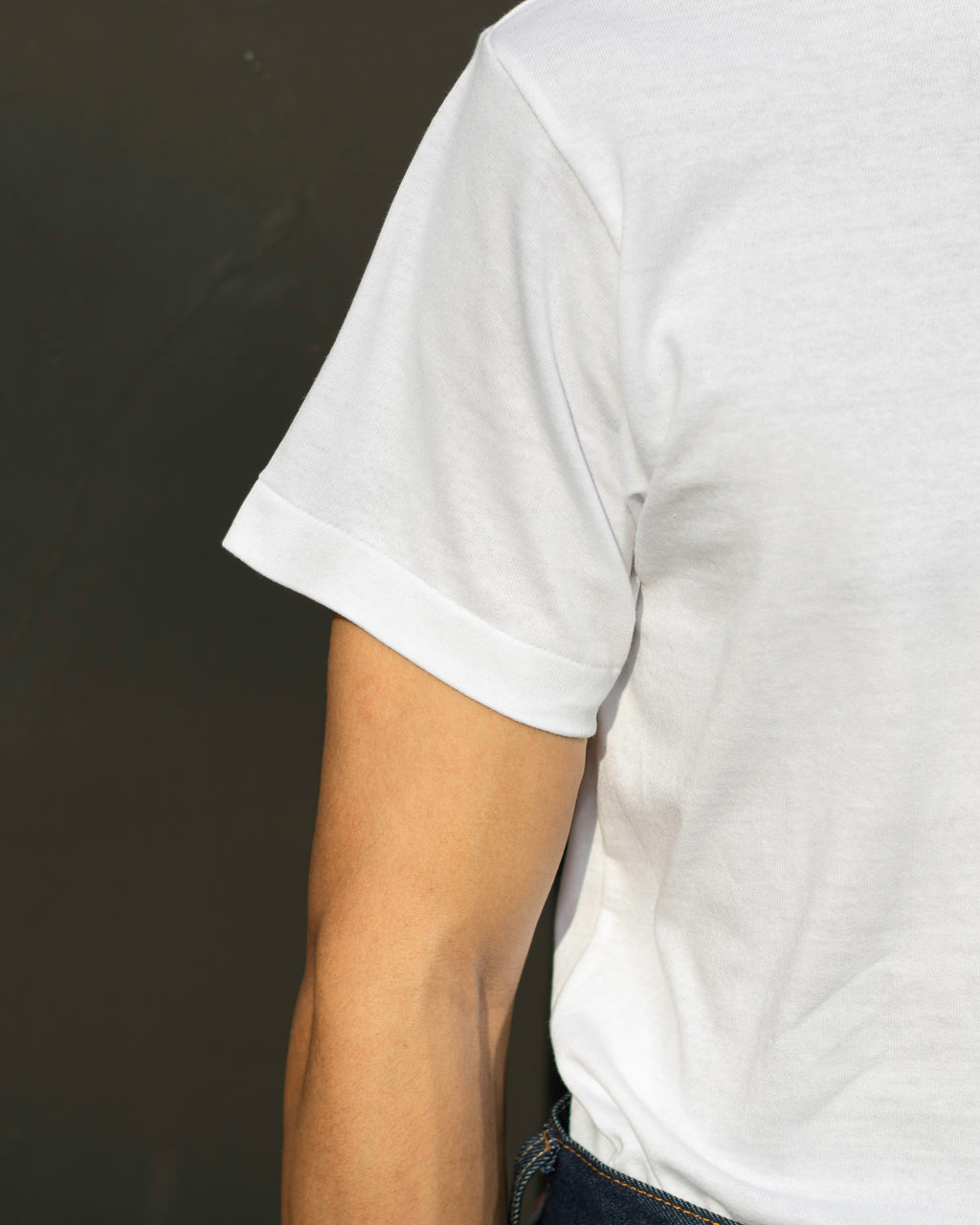 Alternates & Co. Plain T-Shirt 70's Pattern Cotton 60/40