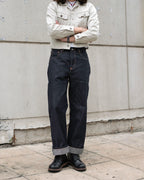 Alternates & Co. Lot.0137S 14oz. High-Waist Denim Wide Pants [ 1937 Model ]