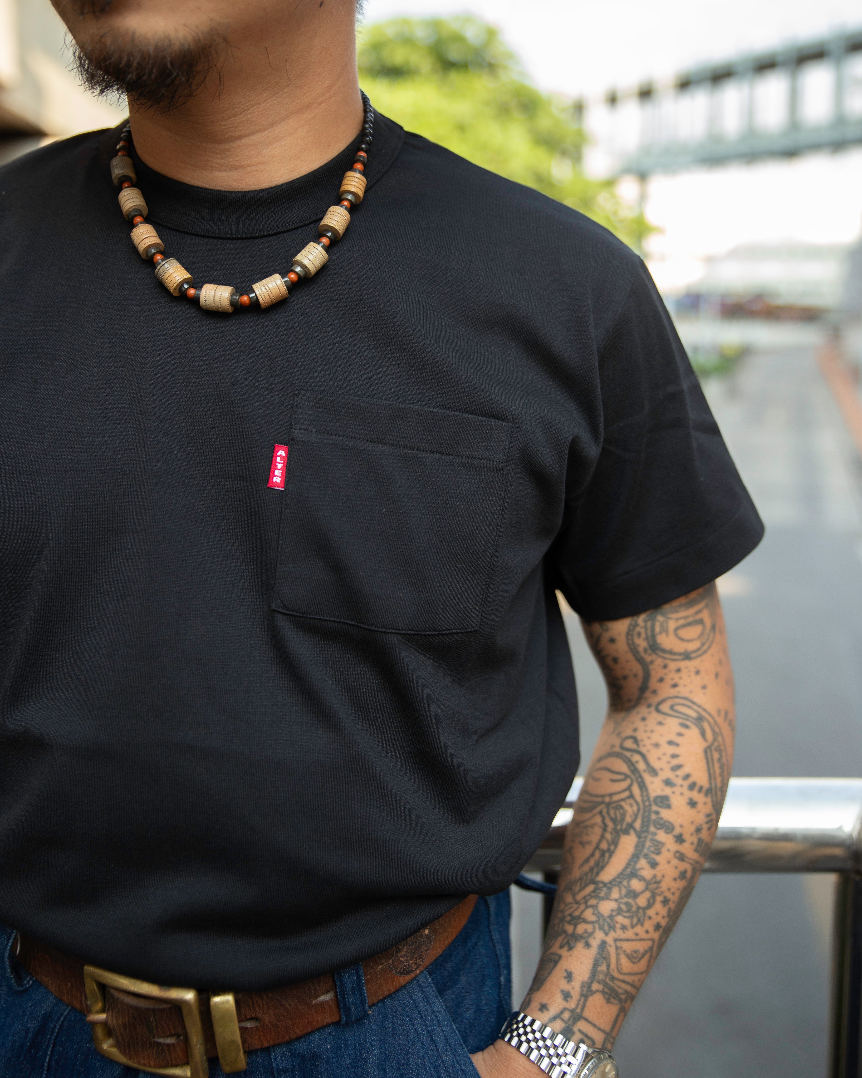 Alternates & Co. One Pocket Tee Single Stitch Selvedge Pocket