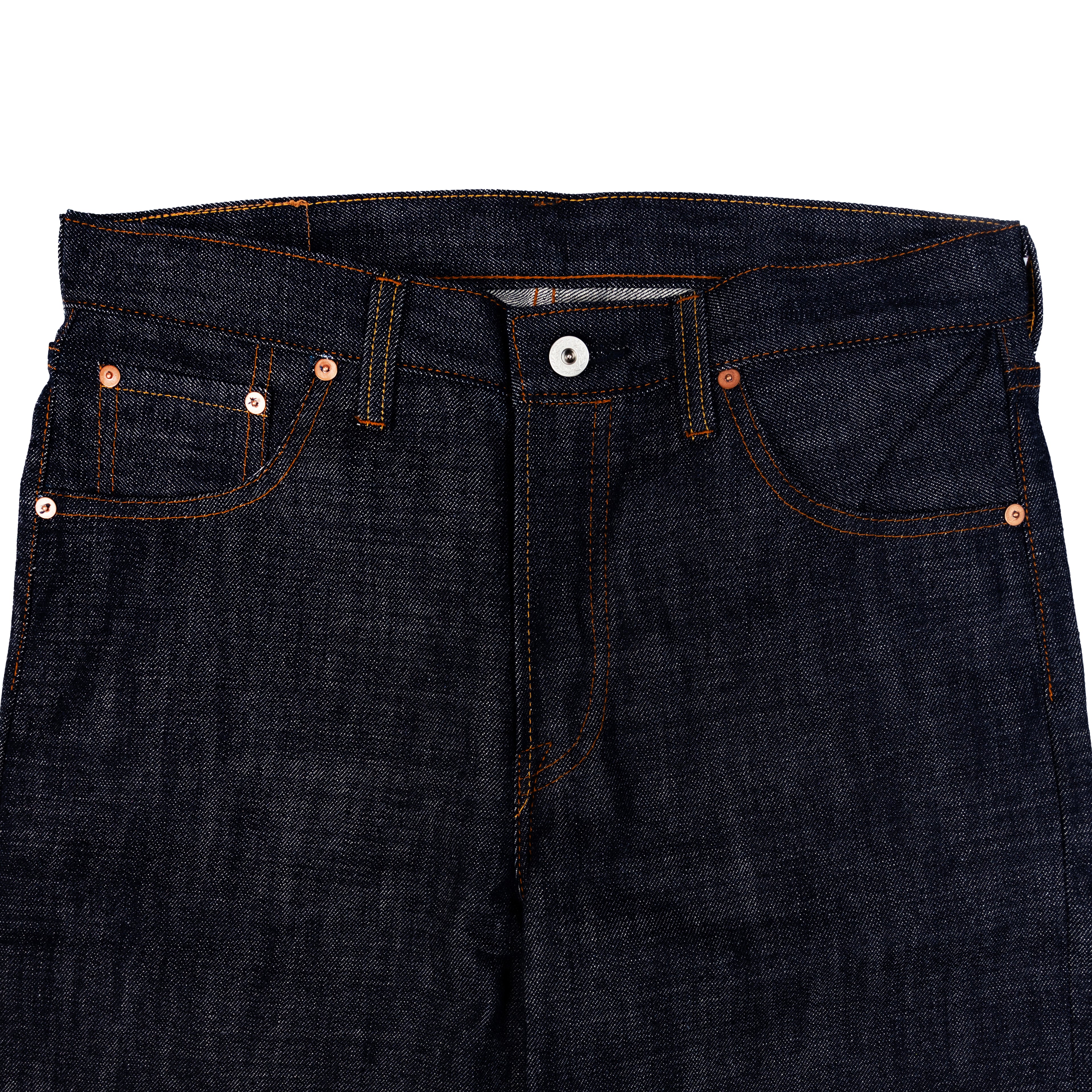 Alternates & Co. Lot.0102A 15.7oz Mid-Waist Denim Straight Leg [ 1955 Model ]