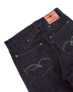 [ Pre-Order ] ALTERNATES X ORIFANT 16.7oz Denim Pants Horizontal Slubby Cotton