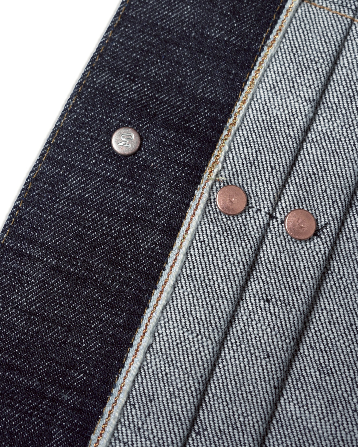 [ Pre-Order ] ALTERNATES X ORIFANT 16.7oz Denim Jacket Horizontal Slubby Cotton