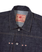 [ Pre-Order ] ALTERNATES X ORIFANT 16.7oz Denim Jacket Horizontal Slubby Cotton