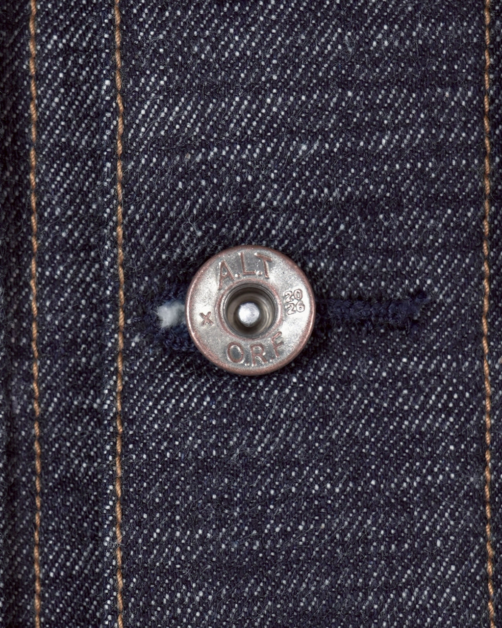 [ Pre-Order ] ALTERNATES X ORIFANT 16.7oz Denim Jacket Horizontal Slubby Cotton