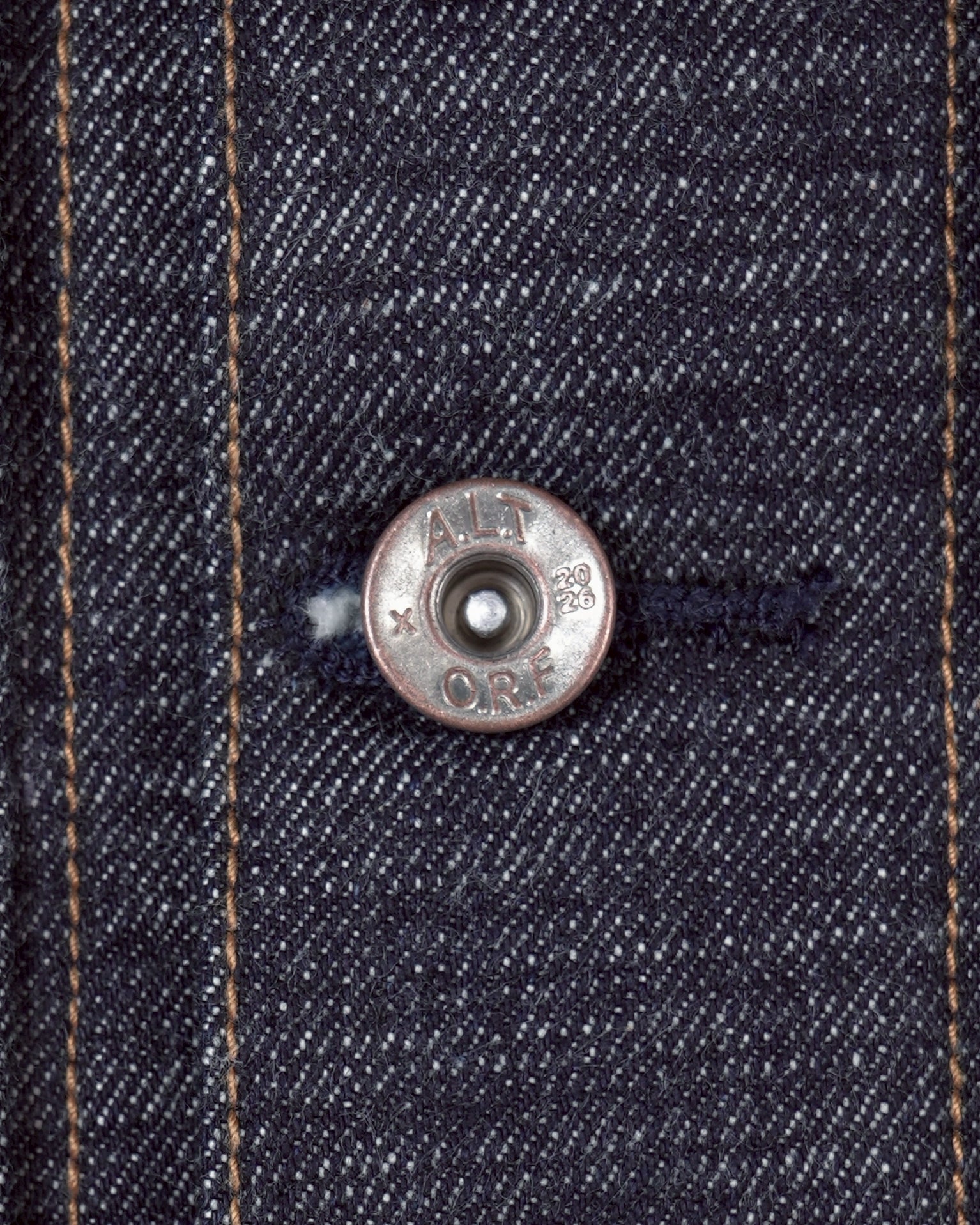 [ Pre-Order ] ALTERNATES X ORIFANT 16.7oz Denim Jacket Horizontal Slubby Cotton