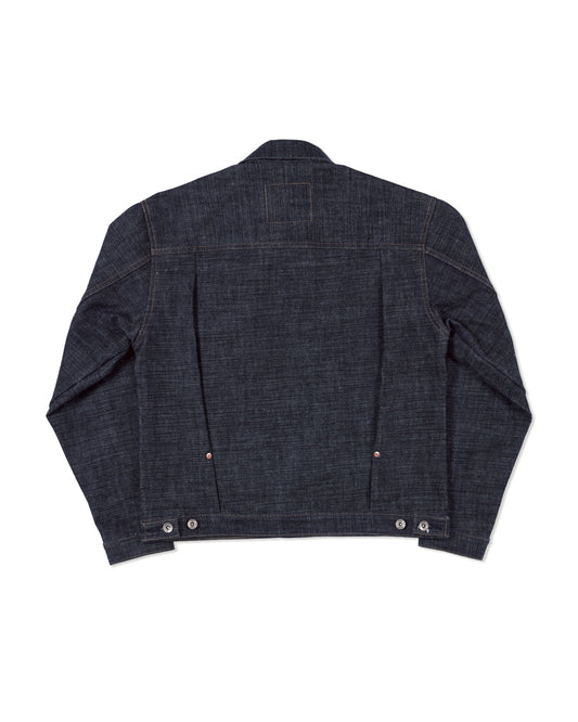 [ Pre-Order ] ALTERNATES X ORIFANT 16.7oz Denim Jacket Horizontal Slubby Cotton