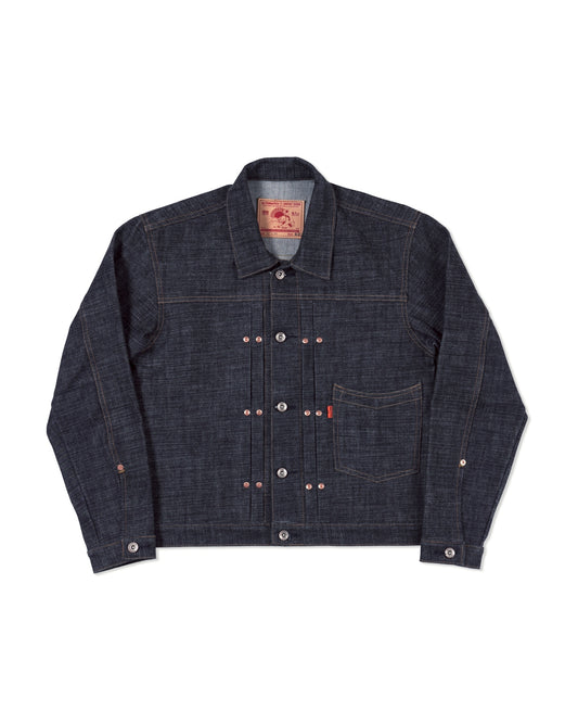 [ Pre-Order ] ALTERNATES X ORIFANT 16.7oz Denim Jacket Horizontal Slubby Cotton