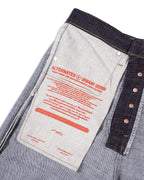 [ Pre-Order ] ALTERNATES X ORIFANT 16.7oz Denim Pants Horizontal Slubby Cotton