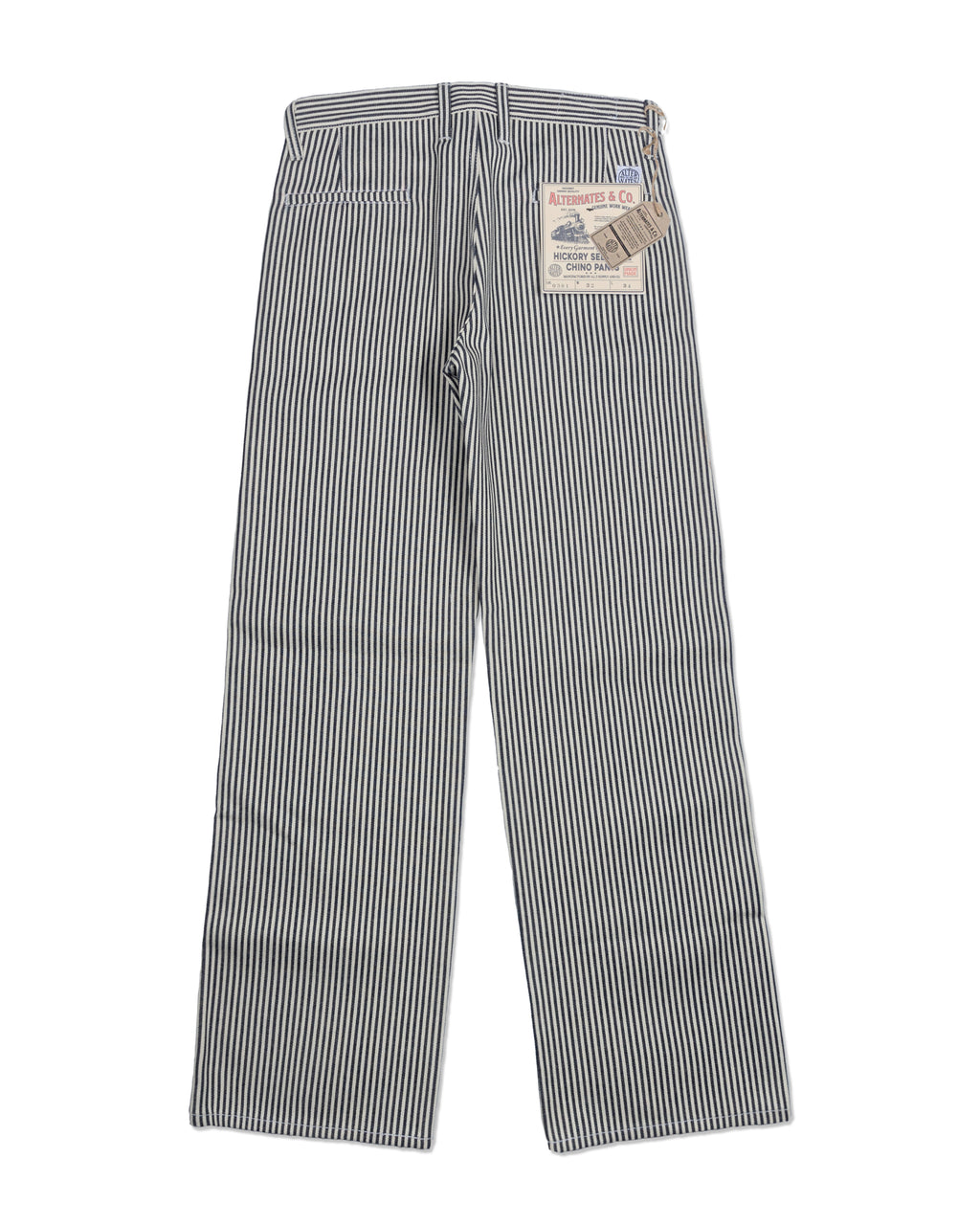 Alternates & Co. Lot.0381 Selvedge Hickory Chino Pants [ Special ]