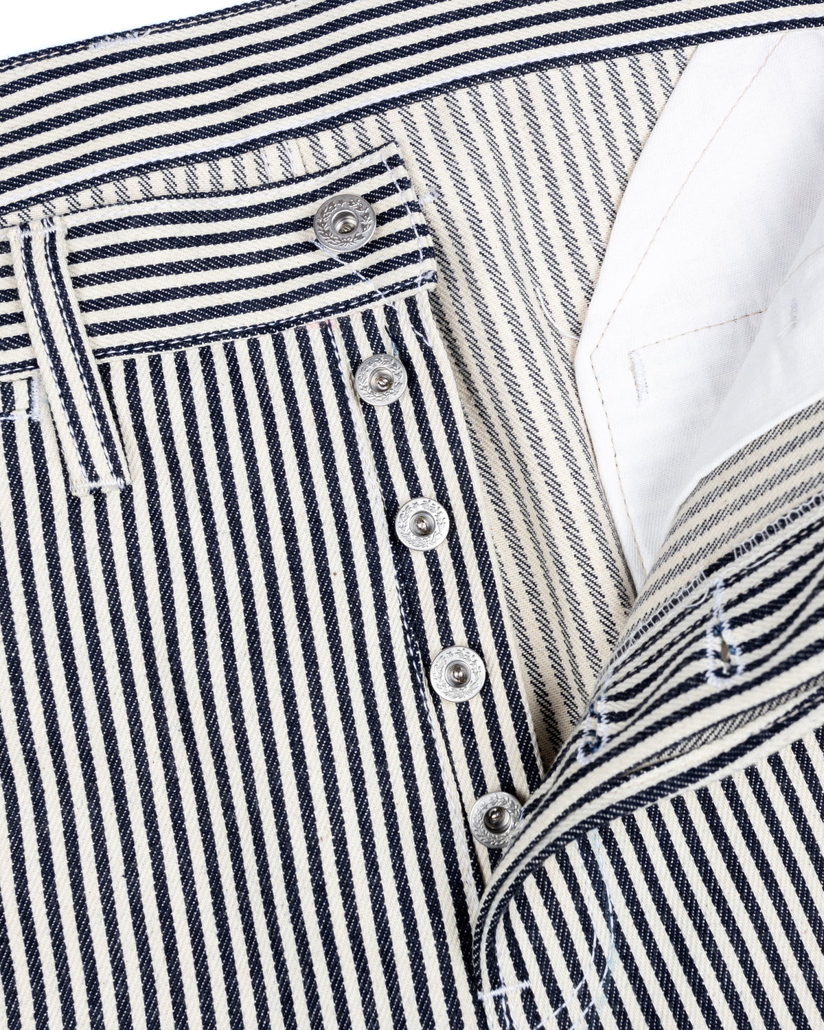 Alternates & Co. Lot.0381 Selvedge Hickory Chino Pants [ Special ]