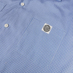 Alternates & Co. Two Pocket Gingham Open Shirt (Boxy Fit)