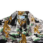 Alternates & Co. Hawaii Tiger Open Shirt (Black)