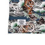 Alternates & Co. Hawaii Tiger Open Shirt (Blue)