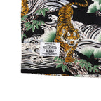 Alternates & Co. Hawaii Tiger Open Shirt (Black)