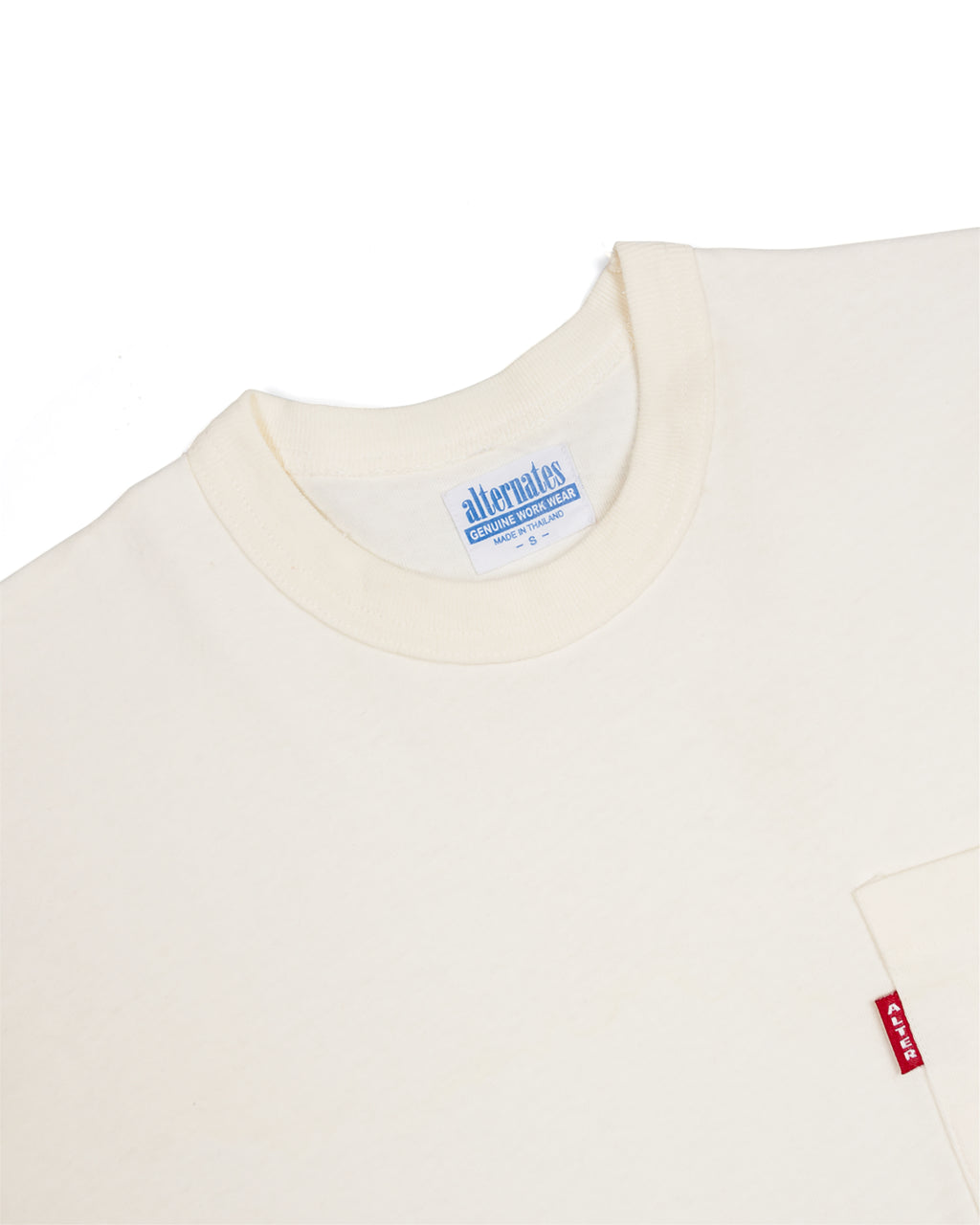 Alternates & Co. One Pocket Tee Single Stitch Selvedge Pocket