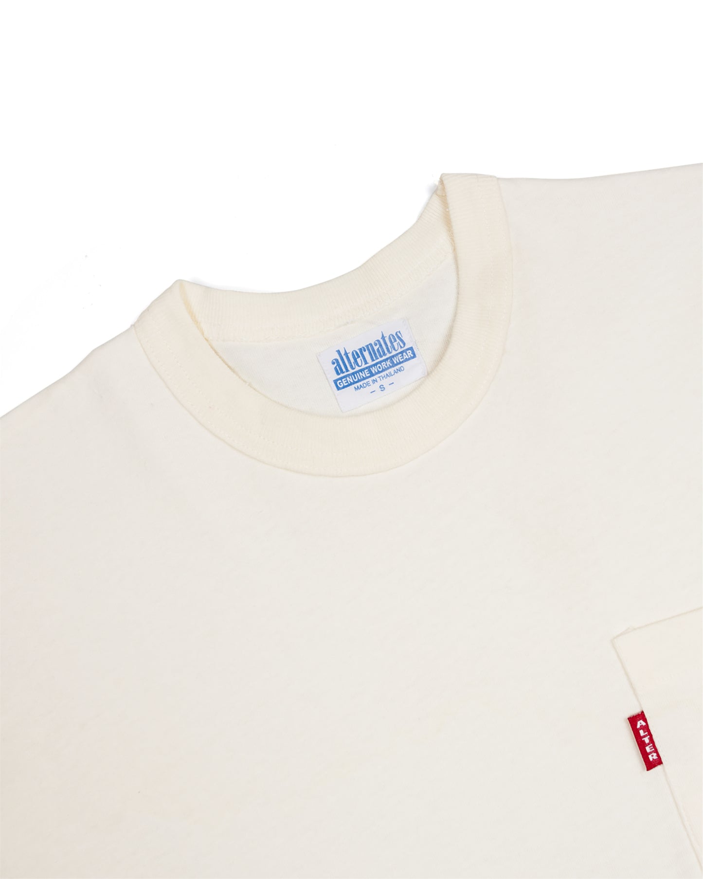 Alternates & Co. One Pocket Tee Single Stitch Selvedge Pocket