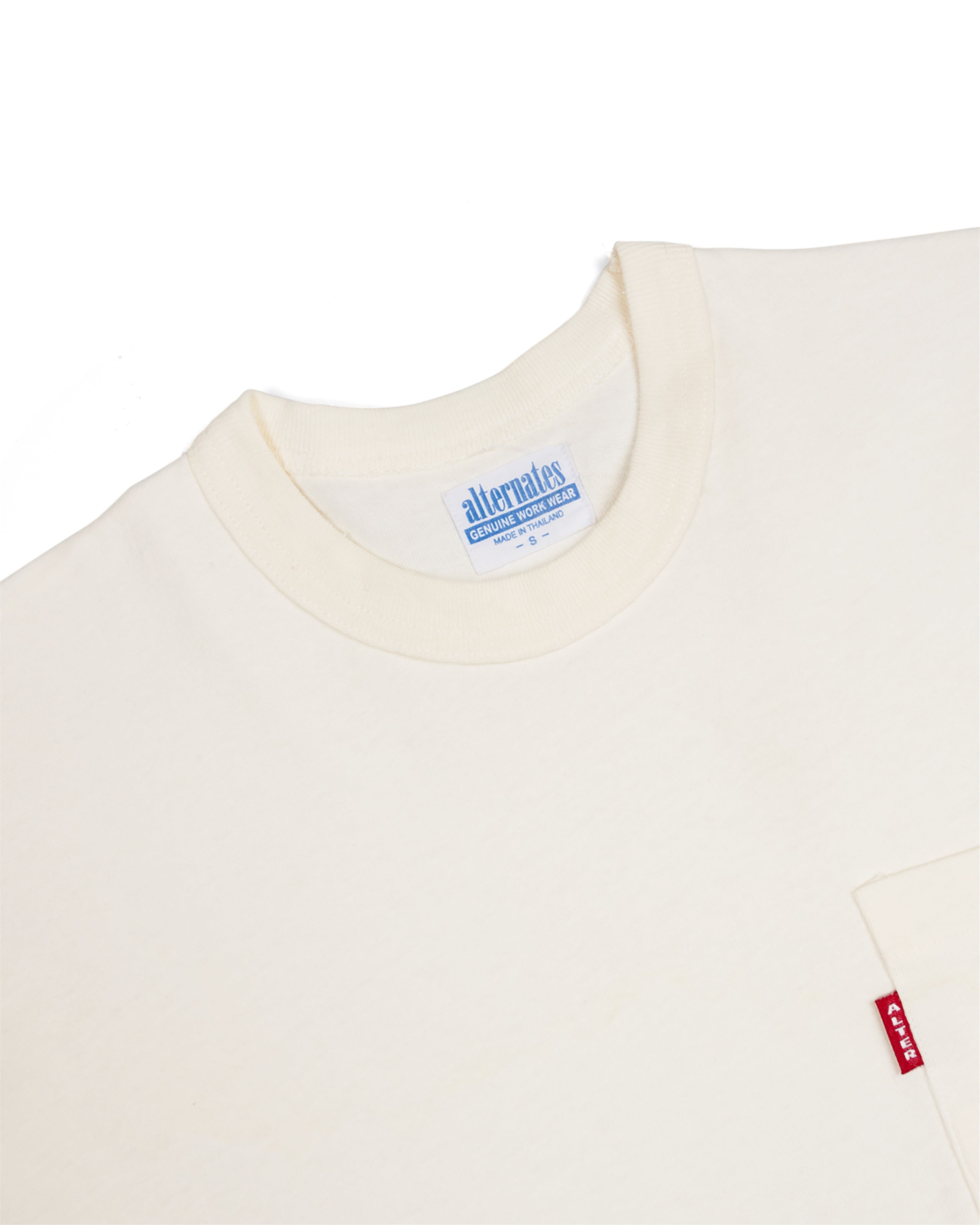 Alternates & Co. One Pocket Tee Single Stitch Selvedge Pocket