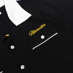 Alternates & Co. Bowling Shirt Rayon SAO CHING CHA Embroidery