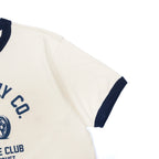 Alternates & Co. Motorcycle Club Ringer Tee (Offwhite) [ Restocked ]