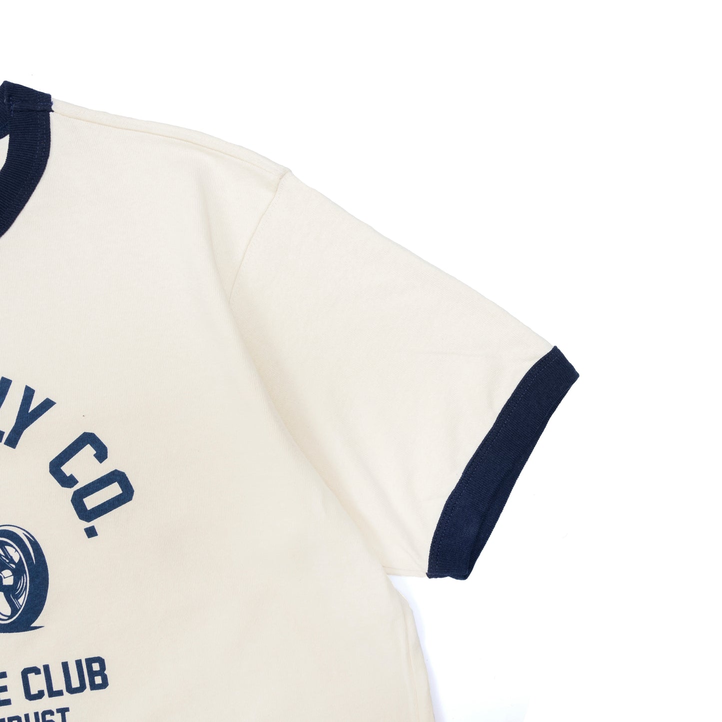 Alternates & Co. Motorcycle Club Ringer Tee (Offwhite) [ Restocked ]