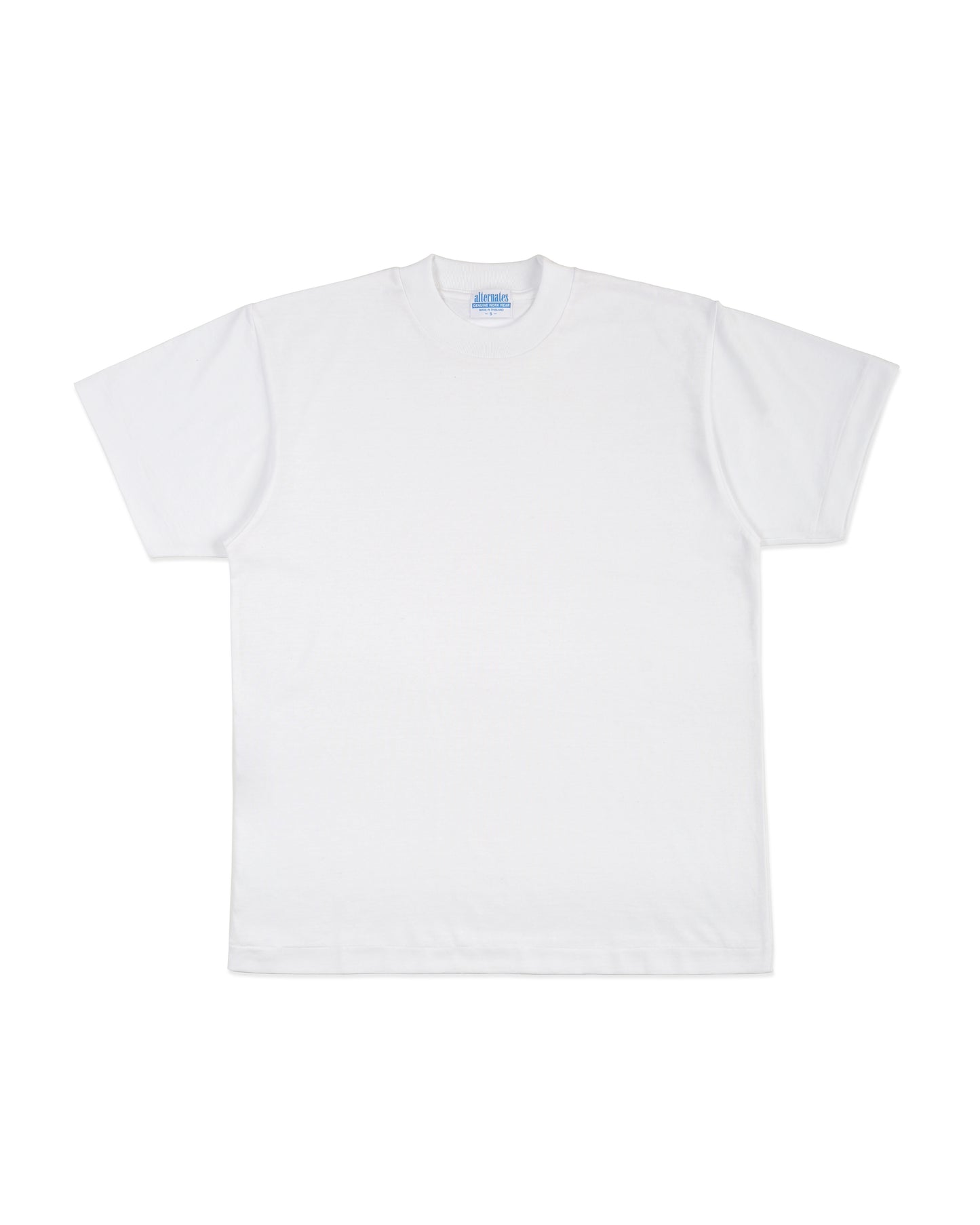 Alternates & Co. Plain T-Shirt 70's Pattern Cotton 60/40