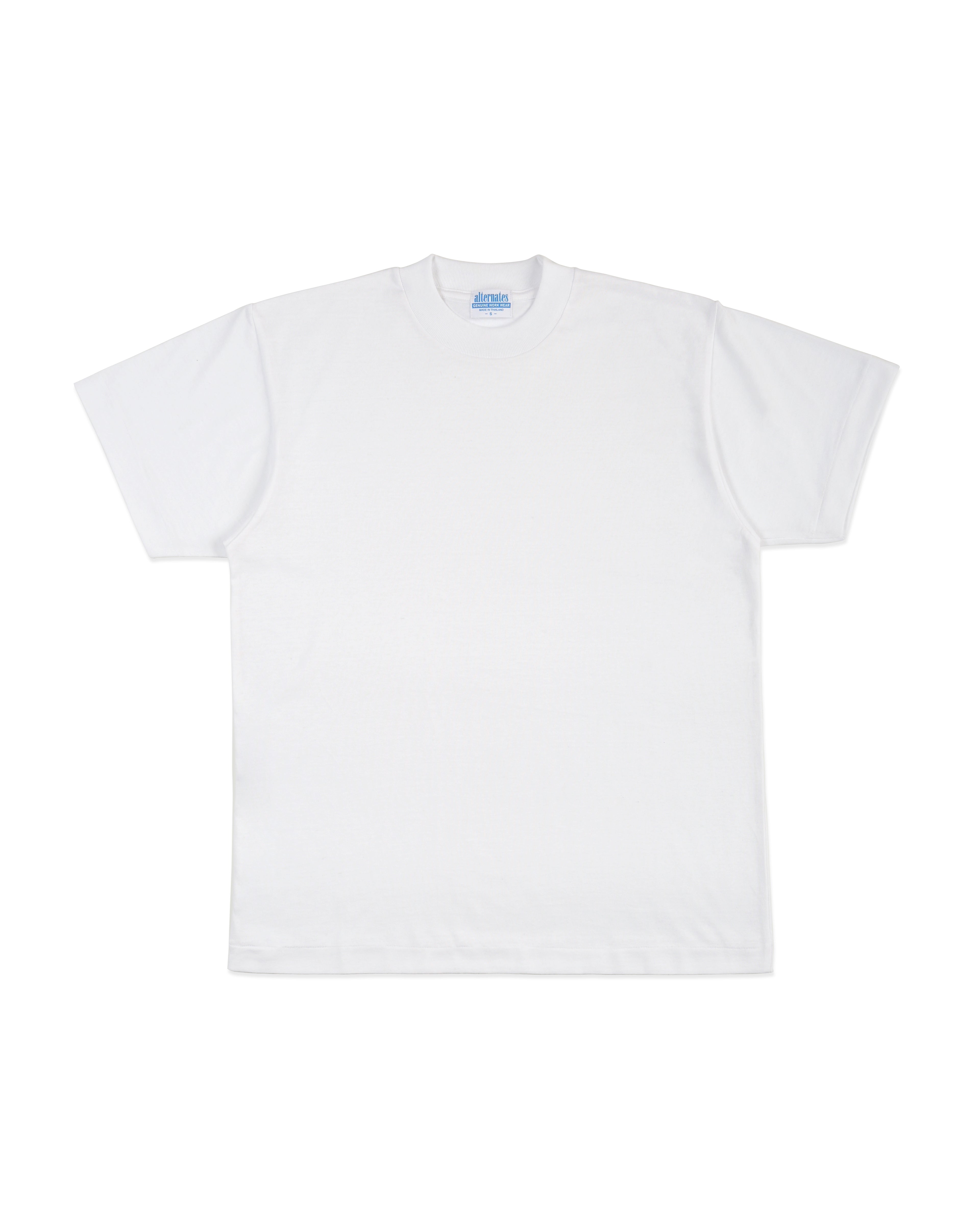 Alternates & Co. Plain T-Shirt 70's Pattern Cotton 60/40