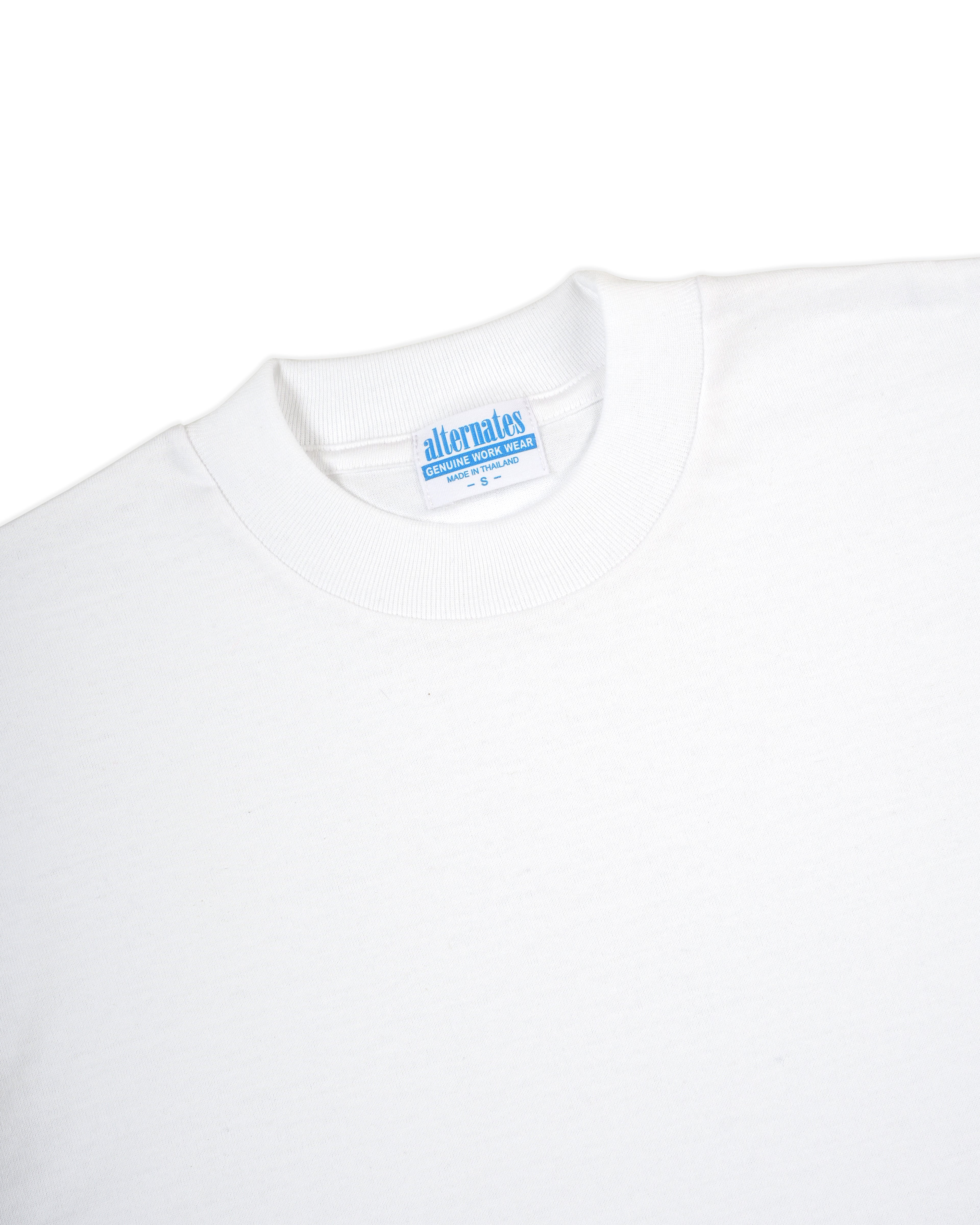 Alternates & Co. Plain T-Shirt 70's Pattern Cotton 60/40