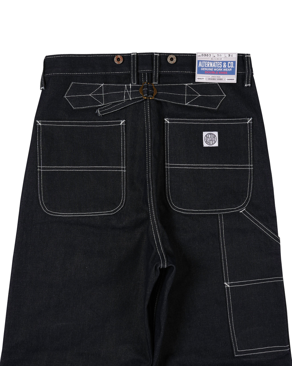 Alternates & Co. Lot.0302 Carpenter Denim Utility Pants 14.2oz